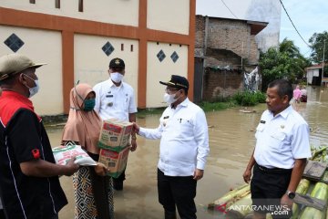 4.570 kepala keluarga di Serdang Bedagai Sumut terdampak banjir