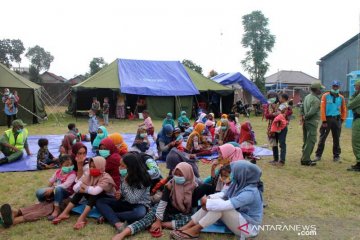 Pengungsi Merapi di Klakah Boyolali jumlahnya meningkat