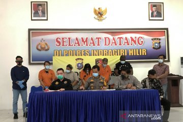 Polres Inhil tangkap WNA Nigeria jadi otak penipuan online