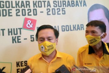 Golkar minta Plt Wali Kota Surabaya mematuhi kebijakan penerapan PSBB