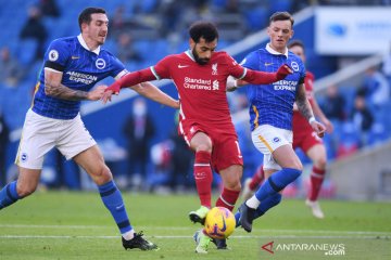 Liga Inggris : Liverpool pimpin 1-0 lewat gol Jota