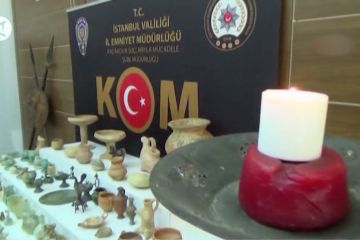 Kepolisian Turki sita 658 artefak bersejarah di Istanbul
