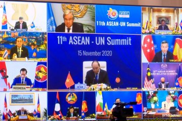 Presiden Jokowi hadiri KTT ke-11 ASEAN-PBB dan KTT ke-4 RCEP