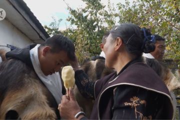 Tahun Baru Gongbo dirayakan di Tibet, China