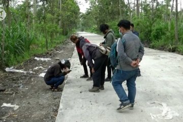 Balai TNGM sebut jejak kaki macan tutul di Merapi terakhir ditemukan 2012
