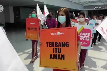 Gairahkan penerbangan, INACA kampanye aman di perjalanan