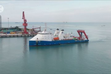 Kapal selam berawak China Fendouzhe kembali dari misi ekspedisi laut
