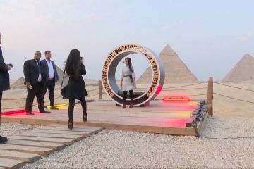 Pameran internasional pertama di Piramida Giza akan hadir pada 2021