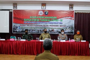 Kodam XII Tanjungpura dan Pemprov Kalbar bentuk satgas desa COVID-19