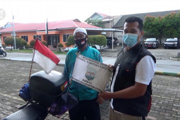 Perjuangan kafilah MTQ utusan Kaltara naik motor ke Padang