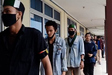 Polisi amankan 18 pelaku kerusuhan di Kantor Gubernur Babel