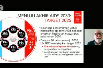 UNAIDS apresiasi inovasi penanganan AIDS di Indonesia selama pandemi
