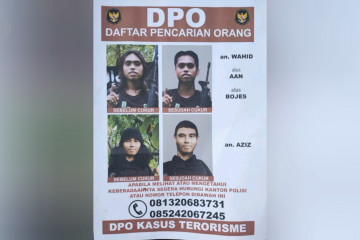 Polisi perluas pengejaran dua anggota MIT Poso