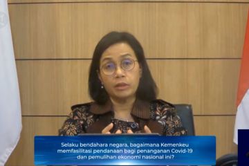 Sri Mulyani: kejutan akibat COVID-19 jangan buat kesejahteraan merosot