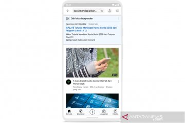 YouTube Indonesia hadirkan fitur "Cek Fakta" di konten berita