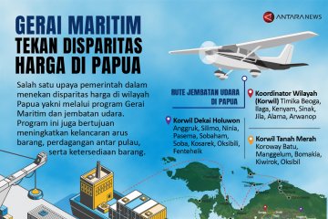 Gerai Maritim tekan disparitas harga di Papua