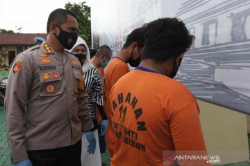 Polresta Cirebon tangkap dua anggota geng motor yang tembak warga