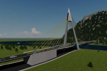 Kementerian PUPR mulai konstruksi Jembatan Aek Tano Ponggol Danau Toba