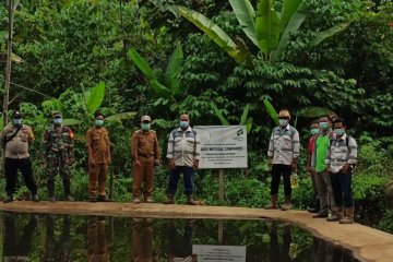 Adaro Metcoal Companies bangun bendungan sarana air bersih lima desa