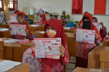 Peluncuran gerakan masker sekolah di Aceh
