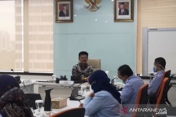 Jabat Menteri KKP ad interim, Syahrul adakan rapat koordinasi eselon
