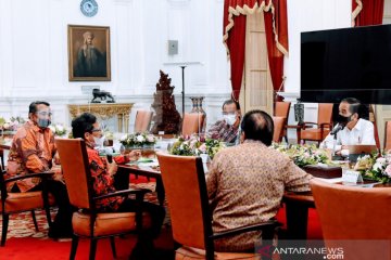 Presiden Jokowi temui pegiat reforma agraria bahas sengketa lahan