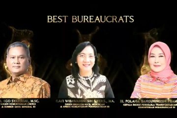 Sekjen Kementerian ESDM sabet penghargaan "Best Bureaucrats" 2020