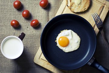 Manfaat ganti daging merah dengan telur dan susu bagi jantung