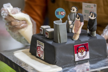 Kue ulang tahun bertema Pilkada