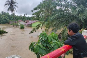 Ketinggian banjir 1,5 meter di Aceh Utara rendam rumah dan lahan warga