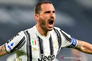 Sundulan Bonucci selamatkan Si Nyonya Besar dari kekalahan