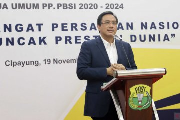 PBSI umumkan susunan kepengurusan baru pada 23 Desember