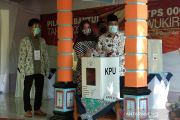 Kedua Calon Bupati Bantul siap terima hasil Pilkada 2020