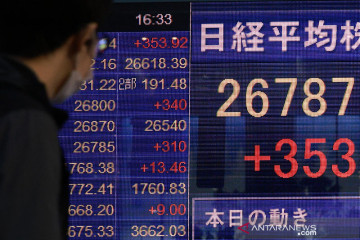 Saham Jepang ditutup lebih tinggi, Indeks Nikkei naik 198,68 poin