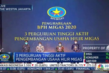 UI terima penghargaan kampus aktif kembangkan usaha hilir migas