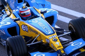 Alonso bakal bernostalgia dengan mobil juara Renault R25 di Abu Dhabi