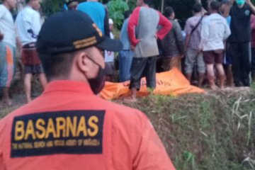 Tim SAR evakuasi empat penambang emas ilegal  yang tewas di Lebak