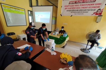 Bawaslu Parigi Moutong tekankan rekapitulasi di PPK kedepankan prokes