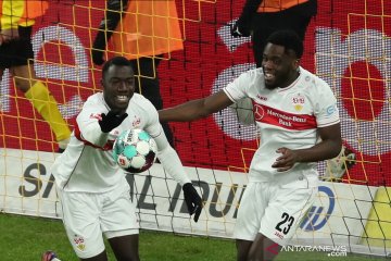 Silas kembali ukir dua gol saat Stuttgart taklukkan Dortmund