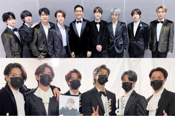 Super Junior dan BTS borong penghargaan di TMA 2020