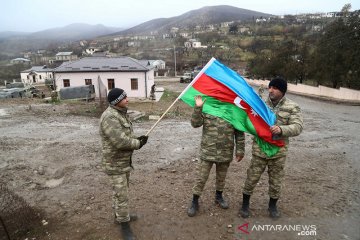 Putin pertemukan pemimpin Azerbaijan, Armenia pascaperang