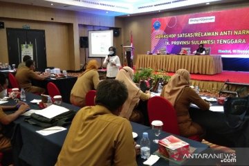 BNNP Sultra libatkan OPD jadi relawan antinarkoba