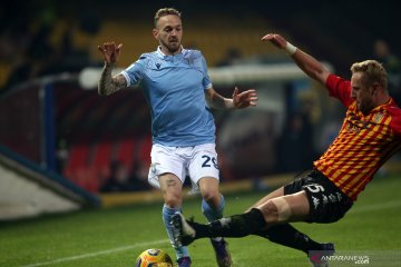 Derbi Inzaghi antara Benevento kontra Lazio berakhir imbang 1-1