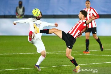 Liga Spanyol: Bermain di kandang, Real Madrid tekuk Athletic Bilbao 3-1