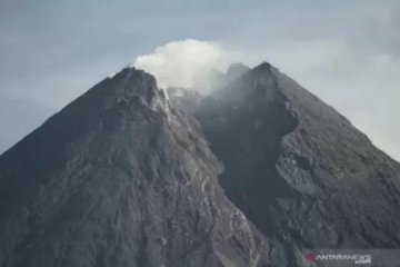 Suara guguran terdengar lima kali dari Gunung Merapi, sebut BPPTKG