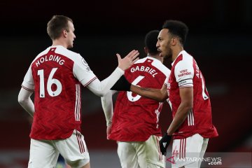 Arteta berharap gol Aubameyang lawan Southampton ubah nasib Arsenal