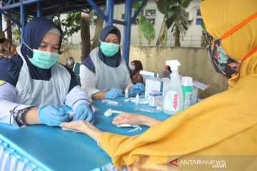 Tes Covid di lingkungan kampus UIN Raden Fatah