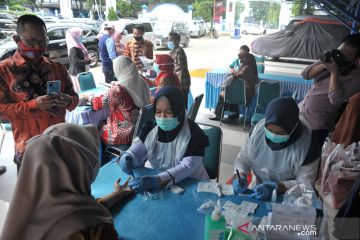 Tes Covid di lingkungan kampus UIN Raden Fatah