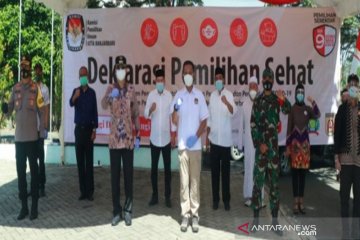 Partisipasi pemilih pada Pilkada Kota Banjarbaru 69,3 persen