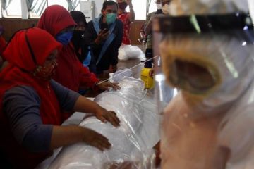 Pelatihan pemulasaran jenazah pasien COVID-19